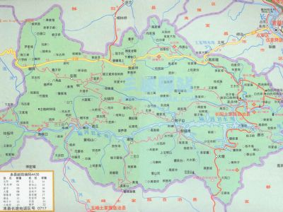 长阳地图