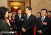 中央军委主席胡锦涛参加十一届全国人大二次会议