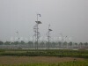 民权市民广场风光互补路灯实景