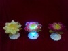 LED瓶 莲花灯 装电池使用,