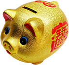 金猪储钱罐