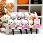iphone4 hellokitty KT猫 凯蒂猫 公仔 ipone4防尘塞 防尘塞批发