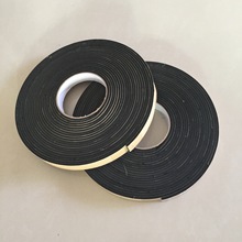 廠價直銷3mm厚EVA黑色海綿單面膠帶工程密封條防震泡沫泡棉雙面膠