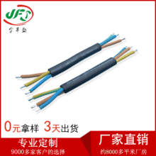 深圳供應H05RN-F工礦燈電源線 3*1平方戶外橡膠線 三芯LED燈串線