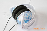 新品 韩国面包式水转印彩图头戴耳机CD-863MV