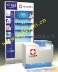 饮料展示柜,护肤用品陈列架,化妆品包柱,展柜,花生油包柱