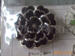 供应新颖桃心花 网叶花 亚克力五金花