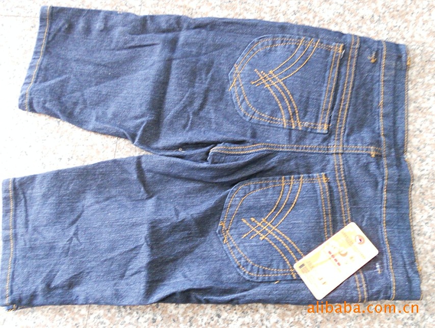 G美好品质胖瘦都可穿高弹修身5分<em>牛仔</em>五分裤