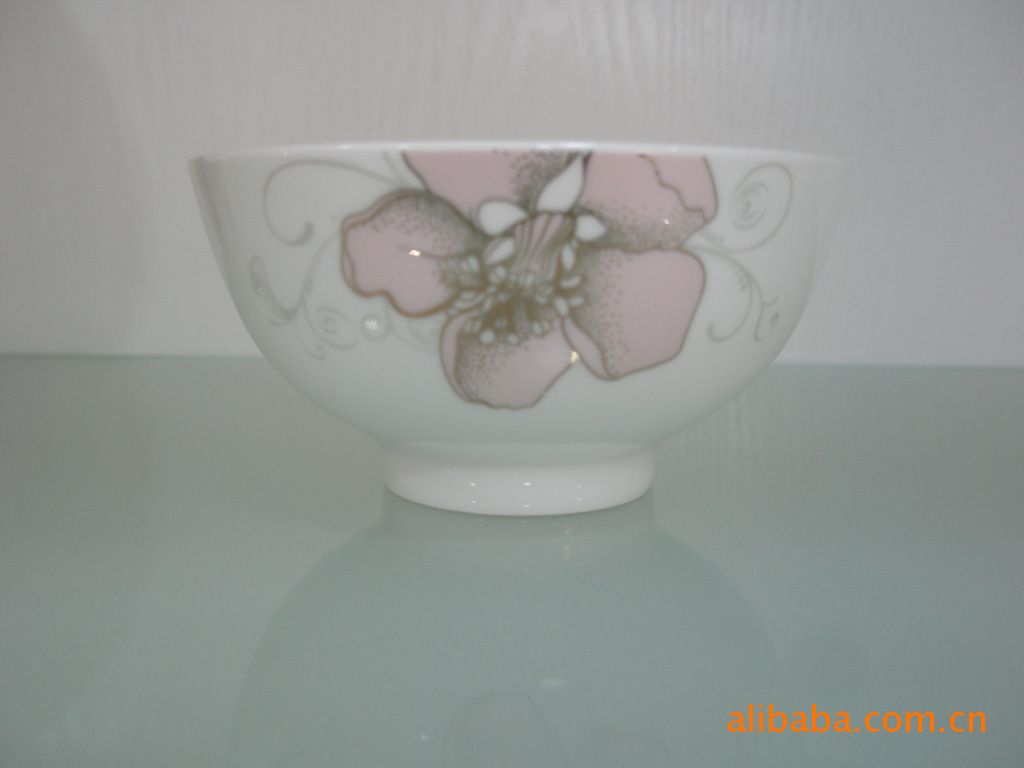 【美仪陶瓷素雅单碗,专业品质保证】价格,厂家