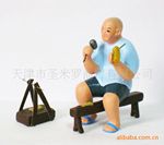 红泥坊小木匠-96021 天津泥人张彩塑 传统老民俗 送老外最佳礼品