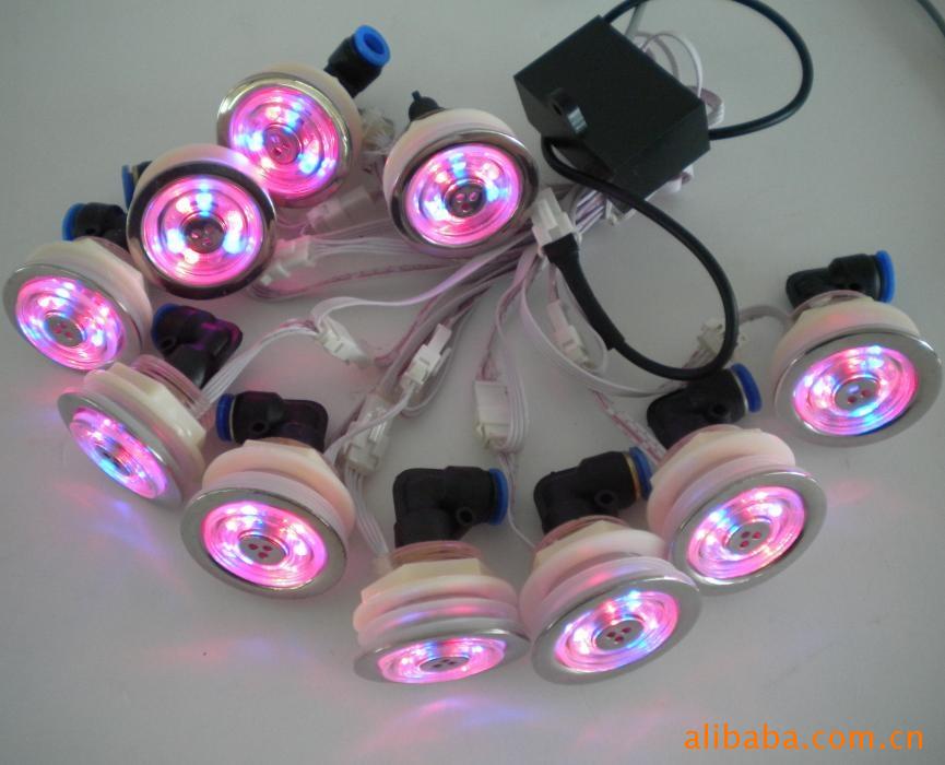 冲浪缸led七彩汽泡灯,按摩缸led汽泡灯,七彩灯