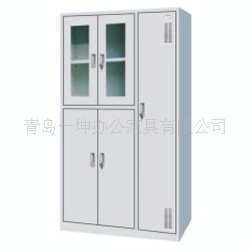 青岛一坤办公家具-玻璃更衣柜