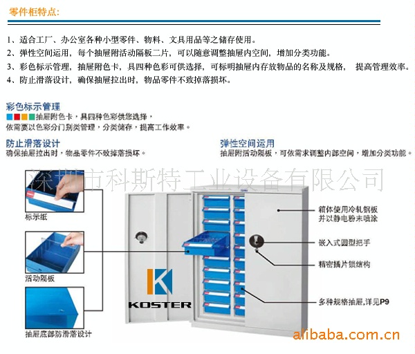 零件柜特点介绍