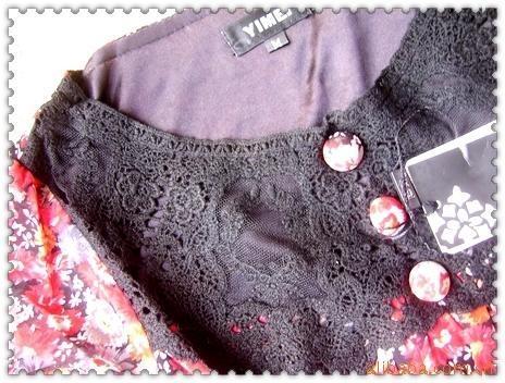 日单 依魅 花儿为什么这样红 高档雪纺连衣裙 4