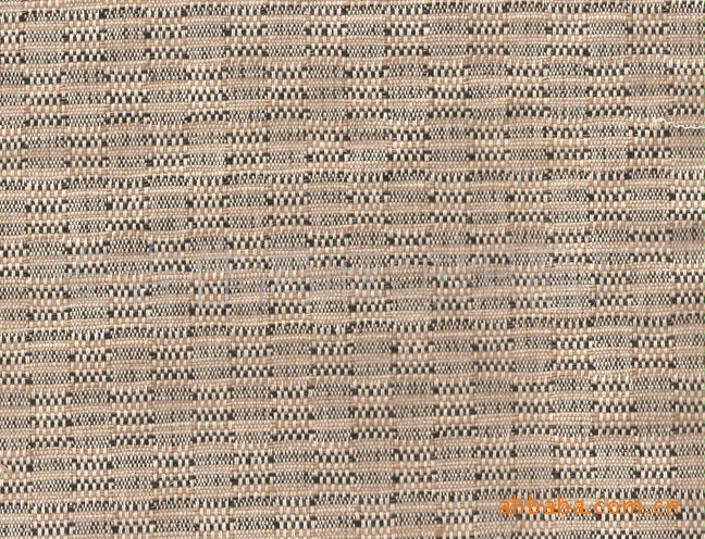 21S棉麻黑色方块布