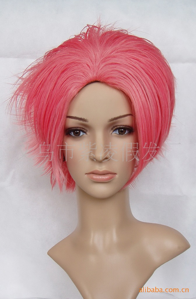 【【进口高温丝材质】 供应杀马特假发 动漫假发 义乌假发厂家直销】价格,厂家,图片,假发,义乌市紫凌假发厂-马可波罗网