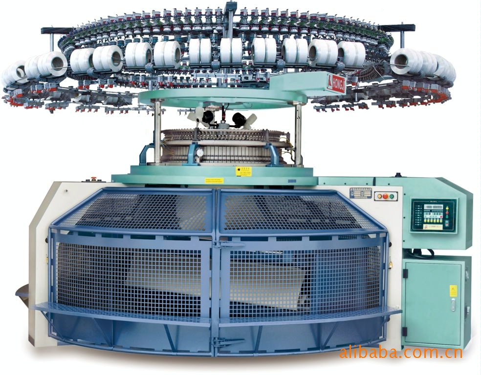 双面机,罗纹机,提花机,卫衣  机台部分是结合人体工学和针织原理设计