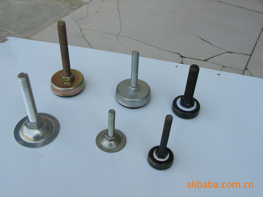 供应可调蹄脚柄,胶蛰减震脚柄,平底脚柄