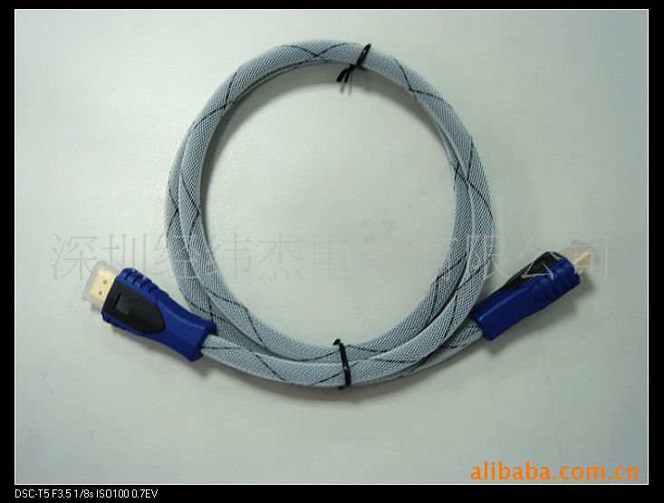 电脑连接线-HDMI香港参展线\/镀金头1.5数据线