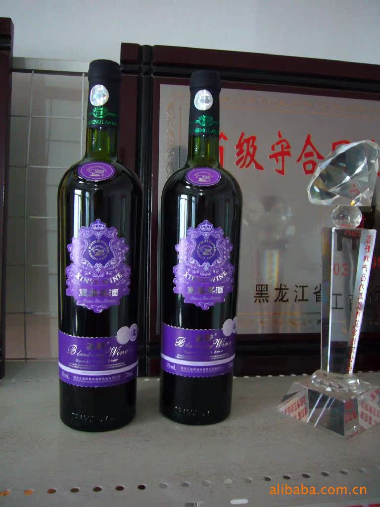 野生,蓝莓果酒,（细瓶）
