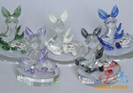 水晶兔子 兔年小摆件 水晶兔子礼品 水晶纪念品