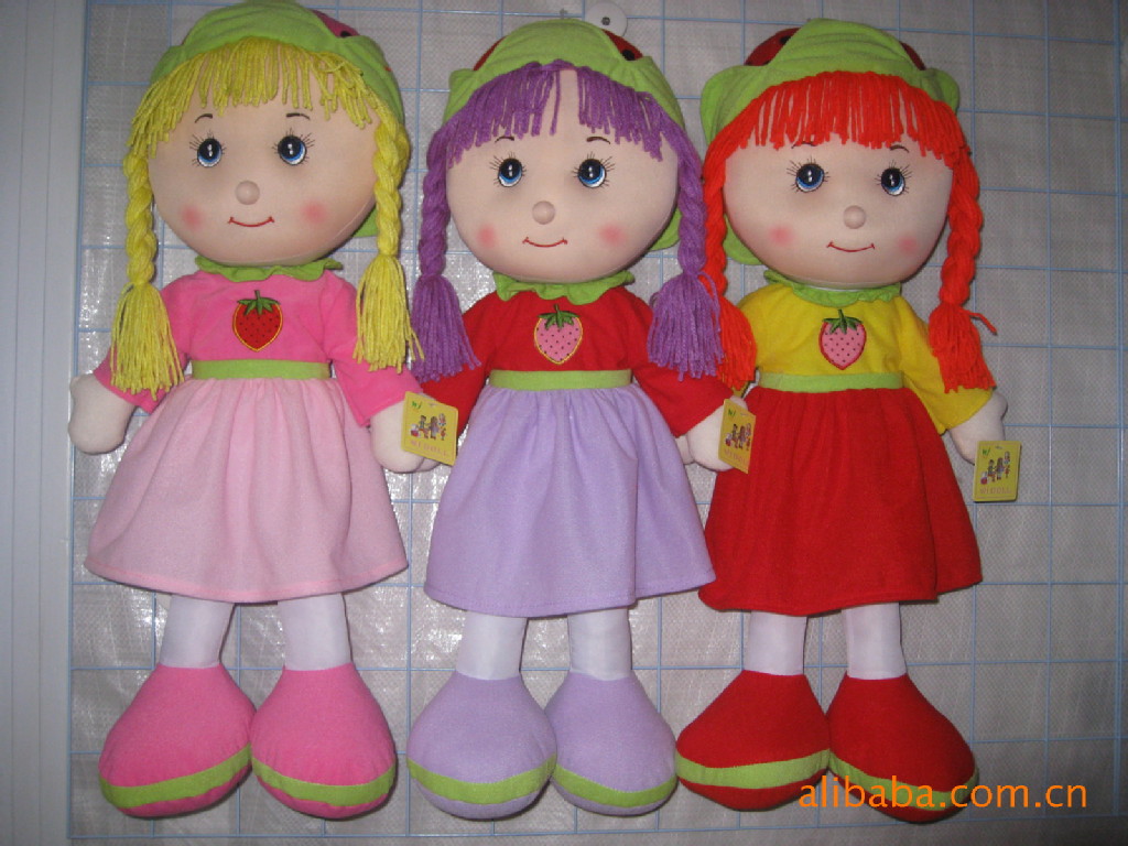 供应厂家直销填充布娃娃玩具 儿童布偶图片,供