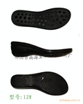 柔软耐磨缝马克线PU鞋底