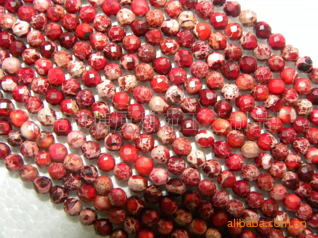 【厂家直销帝皇石首饰、刻面珠宝石项饰配件】