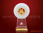 供应金福玉盘、生肖内雕、福盘(图)