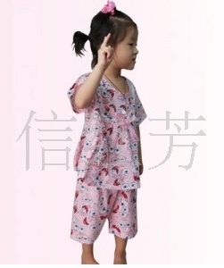 <em>荣兴自然美</em>儿童<em>睡衣</em>(海绵宝宝)黄色粉色卡通时