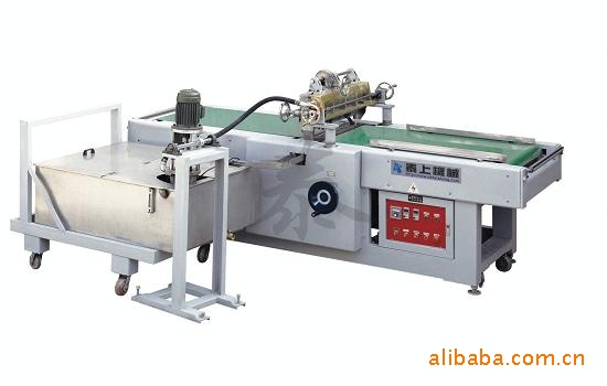 泰上机械生产供应表面光滑竹地板精密淋漆机_