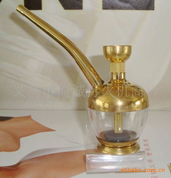【健康水烟壶,铜制水烟斗,铜制吸烟过滤器】价
