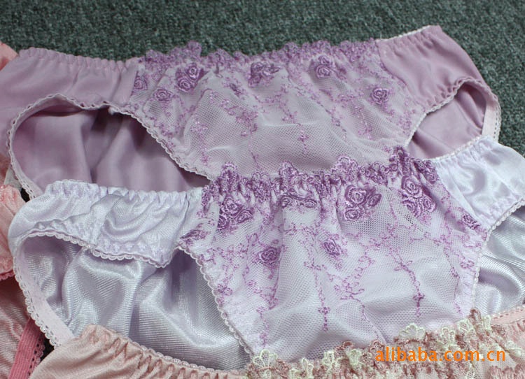 <em>批发</em>采购<em>内裤</em>-混批<em>外贸尾单</em>女<em>内裤</em> 绣花可爱性
