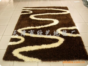 批发供应地毯地垫韩国丝卧室地毯，客厅地毯，欣艺地毯