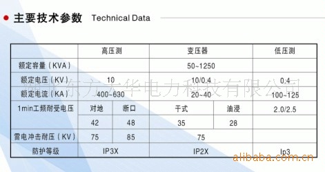 箱变说明2