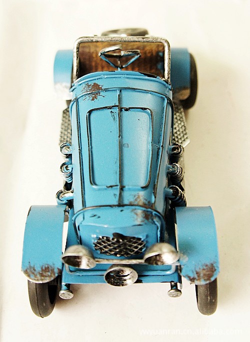 批发采购金属工艺品-纯手工制作老爷车模型 精