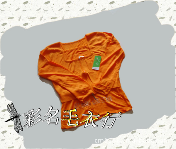 假两件套拉链开<em>胸女士</em>针织衫 宽松舒适 <em>出水</em>芙