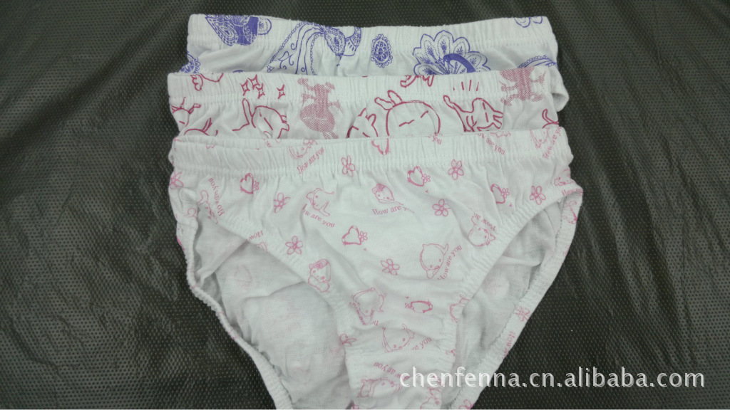 【<em>富士达内裤</em> 纯棉三角 女童盒装 D08 3条装】