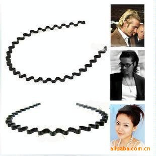 小贝最爱男式<em>男士</em>发夹<em>男士发卡</em>水波浪发卡头箍