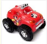 時尚個性迪士尼款米奇翻跟頭電動玩具車