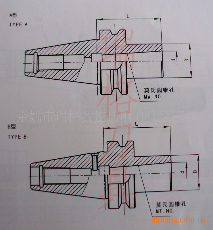 批发供应数控刀具圆尾莫氏锥度刀柄bt50-mtb3-70l一件