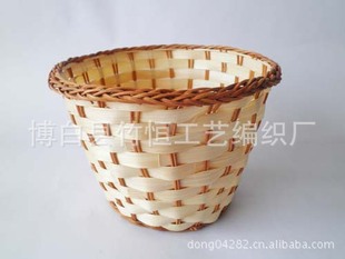 批发采购植物工艺品-竹子水果篮子 竹篮子批发