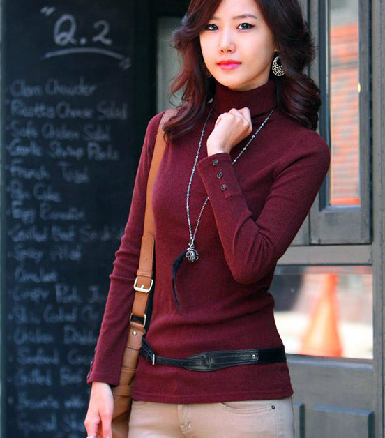 2011新款时尚韩版淑女毛线衣打低衫,女式毛衣