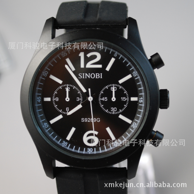 韩国时尚手表硅胶表品牌手表批发时诺比9269
