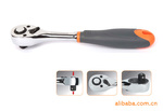 钢盾SHEFFIELD 6.3mm 系列 专业 快速脱落 胶柄棘轮扳手 S013000