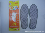 行业推荐 大量出售银灰色纯棉+草席中草药除臭鞋垫【内含草席】