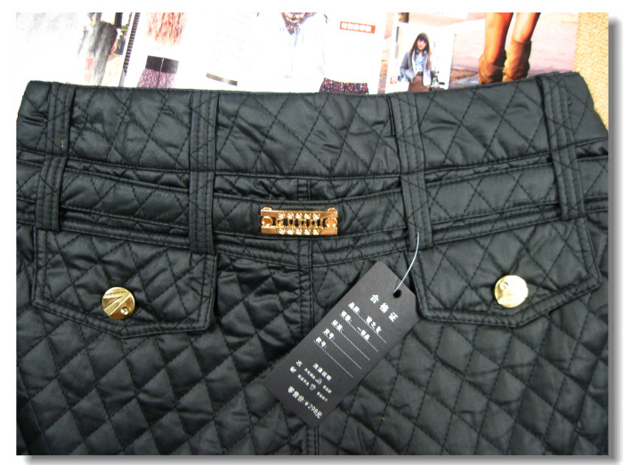 【0012韩版秋冬热销<em>女装纺</em>皮靴裤 <em>短裤</em>特价批