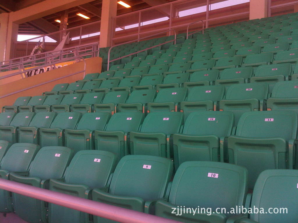 jy-8220体育场馆中空吹塑座椅、球场塑料椅子