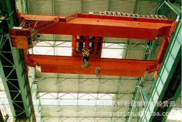 QDY型吊钩桥式铸造起重机 行车 吊机 整机工作