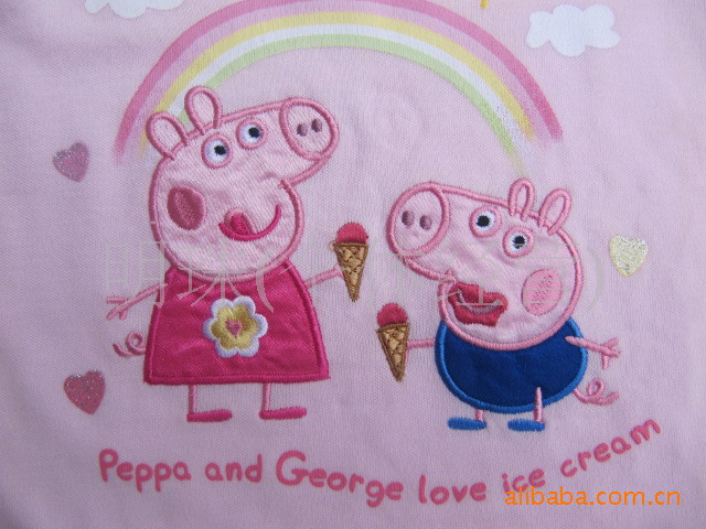 外贸原单<em>粉红猪小妹</em>peppapig 公主睡裙连衣长